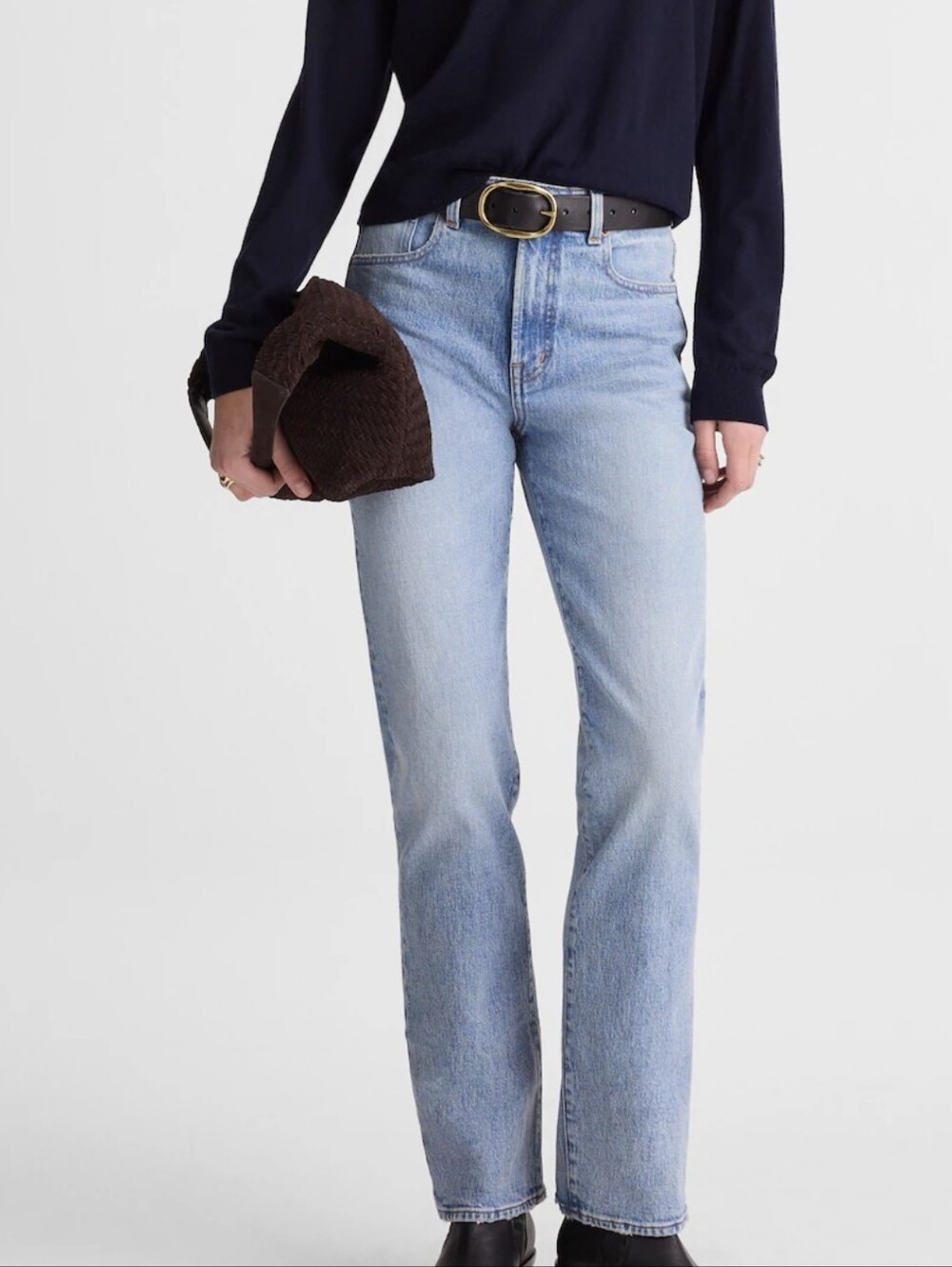 NWT Madewell Longline Straight Jean 28 Petite